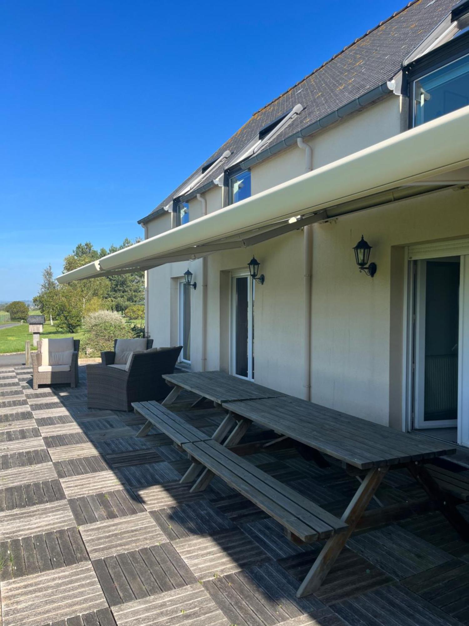 Le Moulin De La Butte Bed and Breakfast Huisnes-sur-Mer Exteriör bild